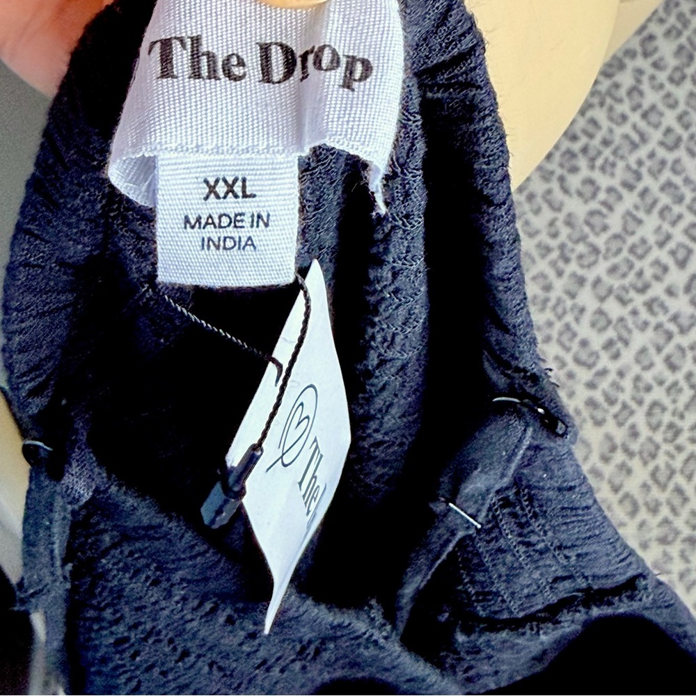 The Drop Florencia Smocked Bodice Linen Maxi Dress - Picture 8 of 9